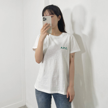 22SS 리앤 로고 티셔츠 화이트